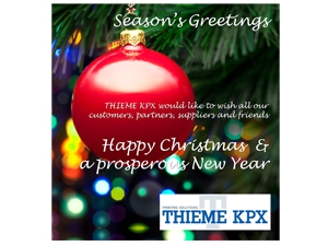 Season's Greetings from THIEME KPX