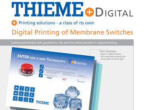 Thieme Digital Printing of Membrane Switches